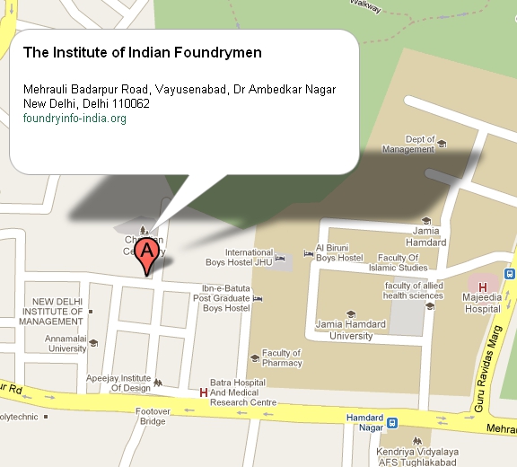 Foundry Google Map Location